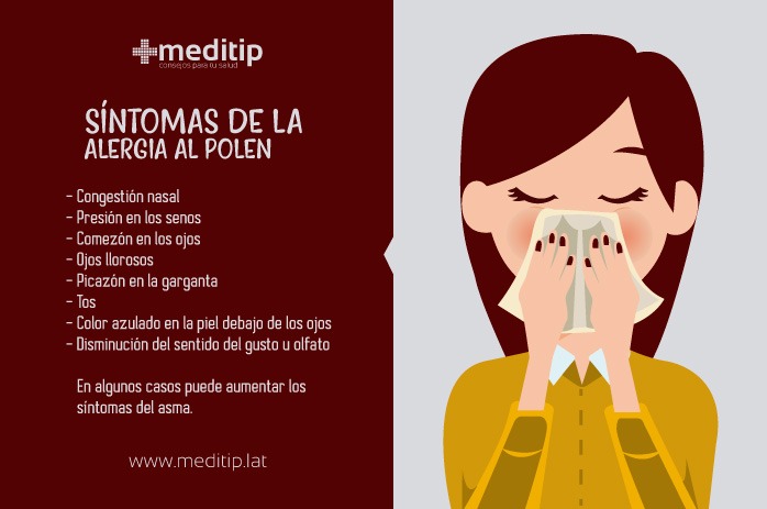 Alergia al polen (temporada de polinización) y cómo evitar sus efectos