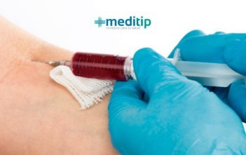 muestra de sangre para química sanguínea