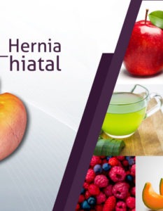 Dieta de la hernia hiatal: hernia hiatal, hernia de hiato