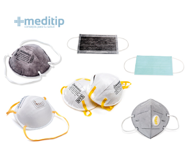 Cubrebocas y respiradores de alta eficiencia: equipo de protección personal