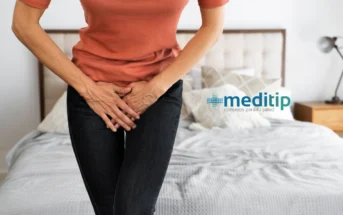 Mujer con incontinencia urinaria